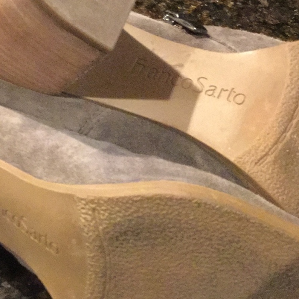 Franco sarto booties cowgirl boho festival Sunday brunch holiday party - Picture 7 of 8